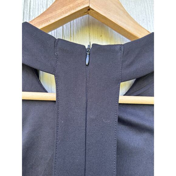 Lulus Cut out and About Black Skater Dress Small NWT - Picture 10 of 13